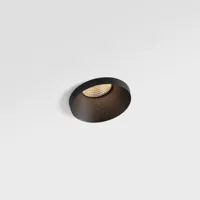 modular lighting -   spot encastrable smart kup noir structuré modern métal
